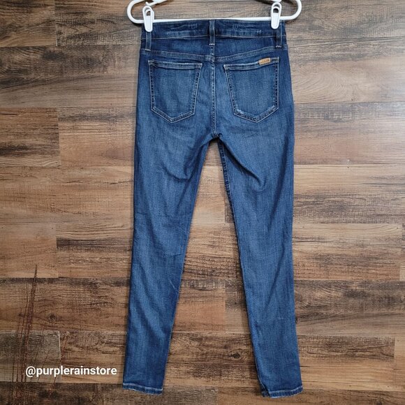 Joes Jeans Size 25 Icon Skinny Crop Mid Rise Romona Wash Stretch Denim - Picture 2 of 11